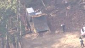 4トン重機に90代男性が下敷き　木材の切り出し作業中での事故　約40分後に救助され病院搬送後に死亡確認　広島・廿日市市