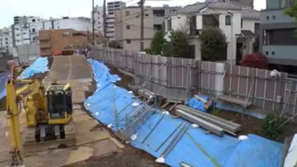 渋谷区マンション建設に工事停止の仮命令　傾斜地で「土砂崩れの恐れ」住民側が提訴　区の命令受け業者も工事停止