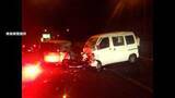 「軽自動車と軽貨物自動車が正面衝突　2人死亡1人意識不明の重体　どちらかが逆送か　西名阪自動車道　奈良・香芝市」の画像1