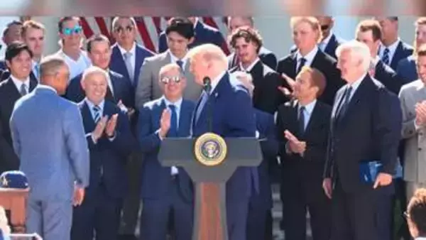 「世界的なレジェンド」トランプ大統領が大谷翔平と山本由伸を絶賛　ドジャースがホワイトハウス訪問