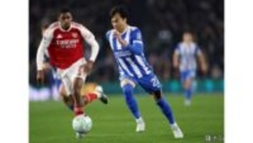 ブライトン三笘薫が負傷で途中交代　相手DFと交錯し左足首ひねる　ヒュルツェラー監督「大きなケガとは考えていない」