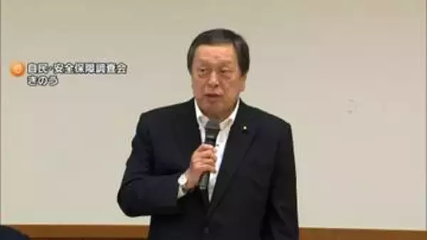 安保3文書改定に向け自民が提言案を大筋で了承　無人機やAIなど「新しい戦い方」指摘　非核三原則の見直しには触れず