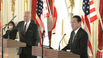 【速報】日米首脳共同会見　バイデン大統領　日本の国連「常任理事国」入り支持を表明