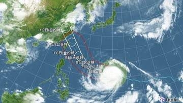 【台風情報】大型で非常に強い台風9号の今後の進路予想　10日から11日頃に沖縄地方へ接近する見込み　暴風、警報級の大雨となるおそれ