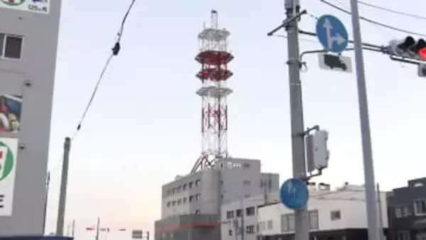 【中継】地震で一部破損の「鉄塔」12日昼前の地震による異常なし　青森・八戸市　避難指示続く中、住民「夜に来たら怖い」