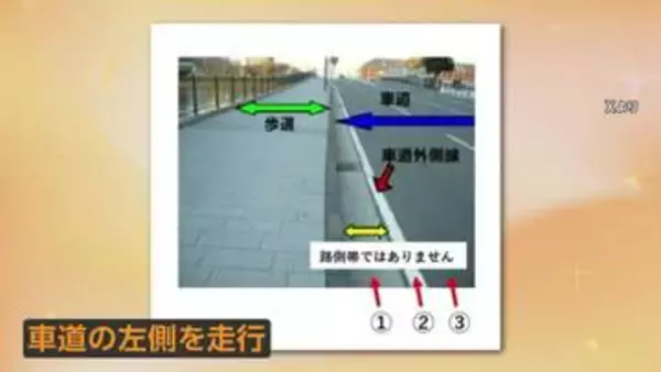 自転車“青切符制度”導入から1週間　神奈川県警の「車道走行」めぐる投稿が物議　“ハンドサイン”にも疑問の声