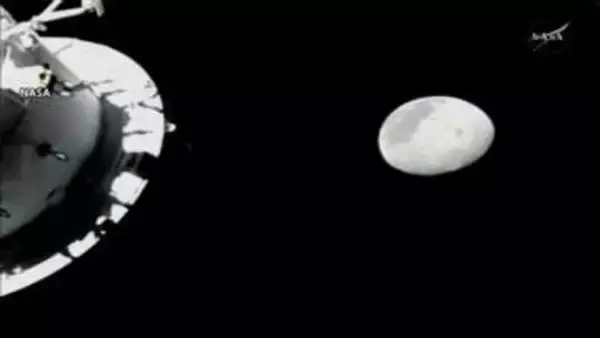 人類史上地球から“最遠”地点到達　宇宙船「オリオン」月の裏側に