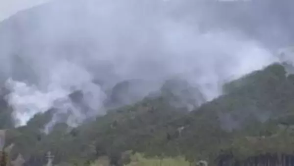 4日経つも火の勢い衰えず…岩手・大槌町の山林火災　730ha焼失、3000人超に避難指示