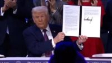 トランプ大統領　ガザ復興事業に「平和評議会」加盟国が7600億円超拠出と発表…治安維持支援に数千人の要員派遣も