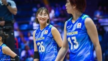 3連勝の女子日本代表が決勝トーナメント前に見せた全員バレーと20歳秋本美空の躍動　五輪出場への課題も