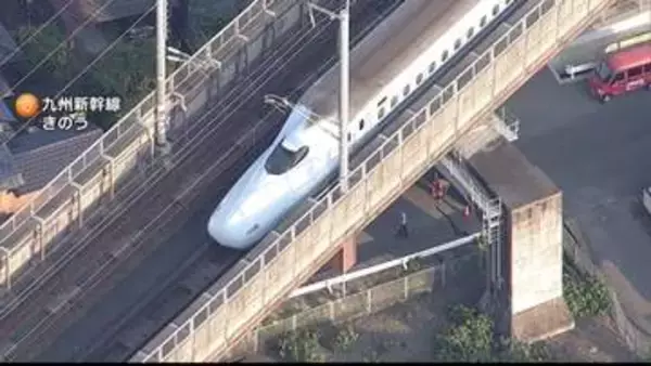 九州新幹線は始発から運行取りやめ　在来線も一部区間で　熊本空港発着の13便欠航…滑走路の被害確認されず【令和8年熊本地震】