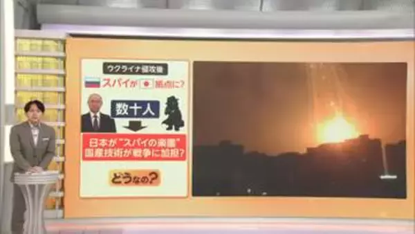 日本はロシア“スパイの楽園”か　ウクライナ政府「ロシア最新ミサイル含む90%に日本製部品」　戦争が長引く要因との指摘も