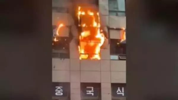 韓国・ソウルの人気観光地・明洞近くの宿泊施設で火災　日本人母娘が搬送　50代母親は意識不明の重体