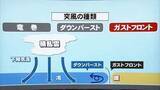 「夏に急増！ダウンバーストとガストフロント　突風から命を守るには…ヒヤッとした風が吹いたら頑丈な建物に避難を」の画像1