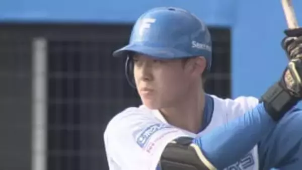【ファイターズ】「中島卓也選手が好きでした」根室市出身のドラ5高卒ルーキー・藤森海斗が人生初のオープン戦で初ヒット! 実戦3試合連続安打に！新庄剛志監督も評価＜オープン戦：日本ハムvs広島＞