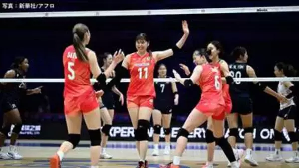 バレー女子日本代表が香港にストレート勝ち　2連勝へあすは韓国戦【バレーボール アジア選手権】