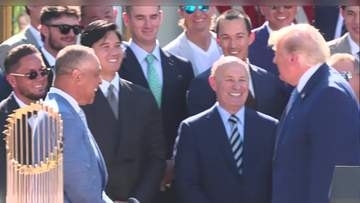 「誰もが彼を愛している」トランプ大統領が大谷翔平を大絶賛　山本由伸を「たいした男だ」と称賛　ドジャースがホワイトハウス訪問
