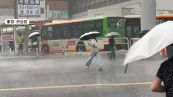 東京・板橋区で「記録的短時間大雨」1時間120ミリ超　東京23区の一部でレベル4大雨危険警報も