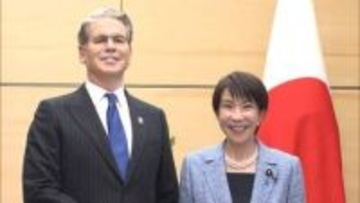 高市総理、アメリカのベッセント財務長官と会談　トランプ大統領の訪中前に意見交換　片山財務大臣は為替動向巡り連携確認