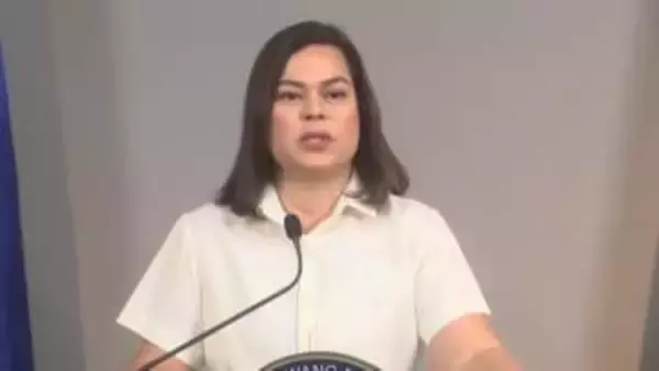 フィリピンのサラ・ドゥテルテ副大統領に逮捕状　「殺し屋を雇った」などとマルコス大統領ら脅迫