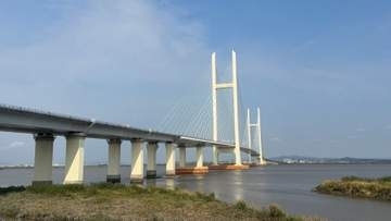 【独自】中国と北朝鮮を結ぶ新大橋まもなく開通か　「新鴨緑江大橋」完成から12年、トラックの走行など確認