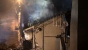 京都市の繁華街 先斗町で火災　飲食店で「1階から出火して2階に煙が」