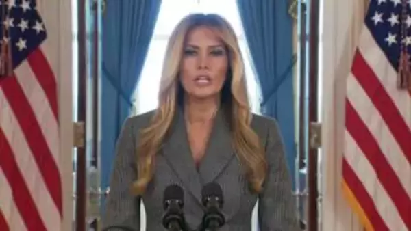 メラニア夫人異例の声明「私は被害者ではない」　自身をエプスタイン氏がトランプ大統領に紹介したとの臆測を否定