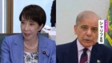 高市総理がパキスタン首相と電話会談　アメリカとイランの交渉仲介に「敬意表し支持する」