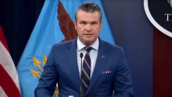 「10日の攻撃はこれまで最も激しいものに」ヘグセス長官が会見　イランのミサイルは「最も少ない水準」