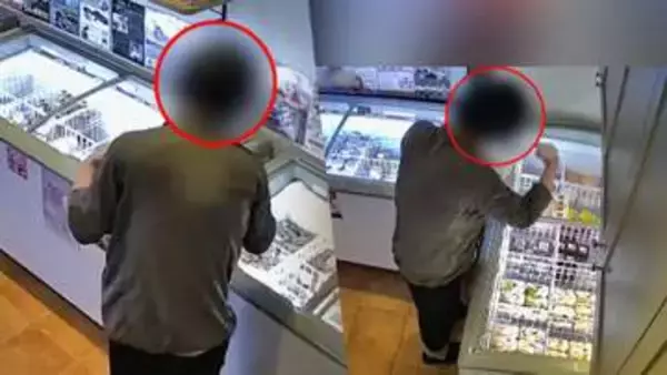 「非常に憤り」無人スイーツ店で”ドバイ餅” 総額約2万6000円分を大量窃盗か　右手に手袋のようなものつけ物色