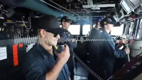 アメリカ中央軍、イラン「海上封鎖」の映像公開　突破なら武力行使と警告