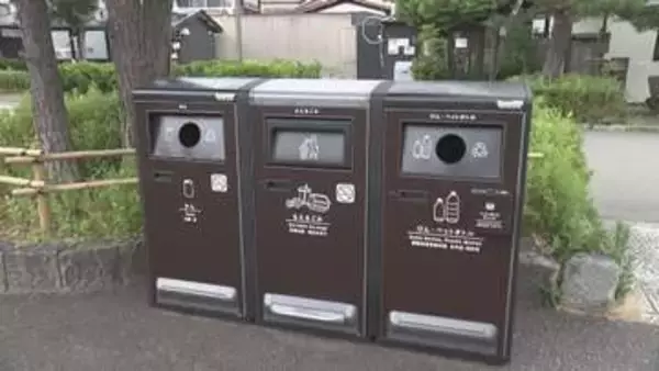 これまでは公共のゴミ箱なく…観光地・高山で“ゴミのポイ捨て問題” 試験的にスマートゴミ箱を設置し効果検証