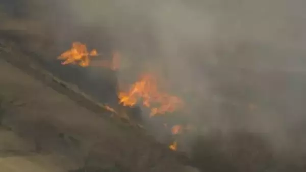 荒川の河川敷で火事 けが人なし　約7時間後に鎮火　埼玉・熊谷市