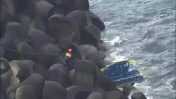 行方不明の漁船を海中で発見…1人の遺体を発見した漁港近く　残る3人の捜索続く　北海道・せたな町