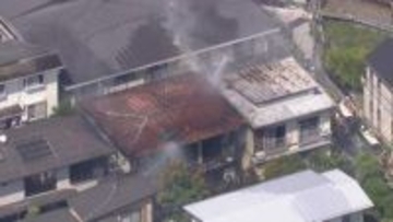 吉祥寺駅付近で火事　民泊とみられる2階建ての建物　京王井の頭線が一部区間で運転見合わせ　東京