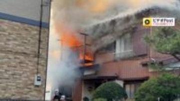 埼玉・戸田市で住宅全焼　1人の遺体発見　50代の男性と連絡取れず