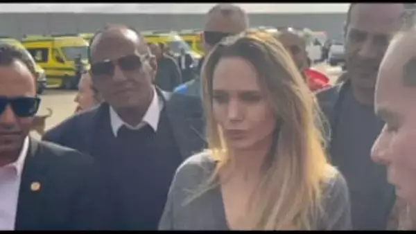 俳優アンジェリーナ・ジョリーさん人道支援激励のためガザ検問所を訪問「搬送拒否された物資のほとんどが医療品」