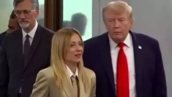 トランプ大統領「ファンでいてほしくない、写真懇願された」発言にメローニ首相が反論「でっち上げ」　対立が外交問題に