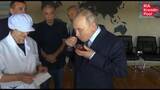 「プーチン大統領が北方領土・択捉島を訪問　ロシア大統領府がイクラ試食の様子など公開　茂木外務大臣「日本国として強く抗議」」の画像1