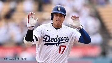 大谷翔平が日米通算350号　オールスター前最後の試合で22号先頭打者ホームラン