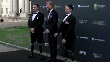 ヘンリー王子「イギリスに戻れてうれしい」帰国後初めて公の場に　メーガン妃は姿見せず
