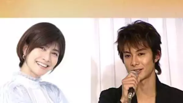 高千穂神社「夫婦杉」の前で2人手を握り…指には“ペアリング”　内田有紀さん元俳優の柏原崇さんと結婚