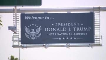 「トランプ国際空港」が誕生、アメリカ・フロリダ州のトランプ氏邸宅に近い空港を改名