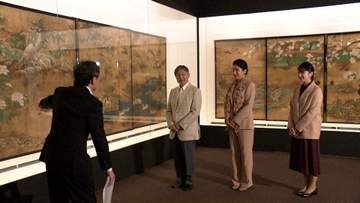 両陛下　愛子さま　上野の美術館を訪問　大英博物館“日本美術展”