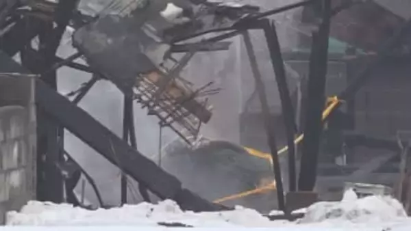 「火柱が上がっている」福井の豪雪地帯で木造住宅が全焼　焼け跡から2人の遺体　70代夫と90代妻…いまだ連絡取れず