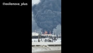 ロシア石油輸送拠点にドローン攻撃…ウクライナ側関与か　ハンガリーやスロバキアなどに輸送される主要拠点