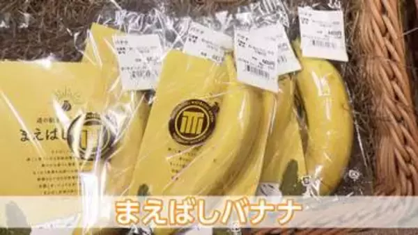 1本440円“まえばしバナナ”　わずか1時間で完売　99.9％輸入でもあえて国産　“暑く”ても育つ新名物を　群馬