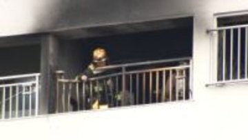 東京・新宿区のアパートで火事　1人死亡 80代女性か