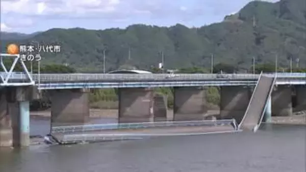 熊本地震で国管理の河川8つに堤防沈下や亀裂　計91カ所　国交省「川が増水した場合はいつも以上に警戒を」　台風13号で被災地にも雨か