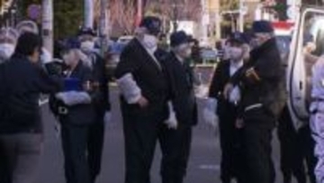 【中継】「連絡の取れない友人宅に入れない」マンション室内で血だらけの40代男性が死亡　事件に巻き込まれたか　東京・大田区